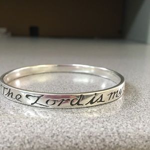 James Avery retired, Psalm 23, size medium bangle